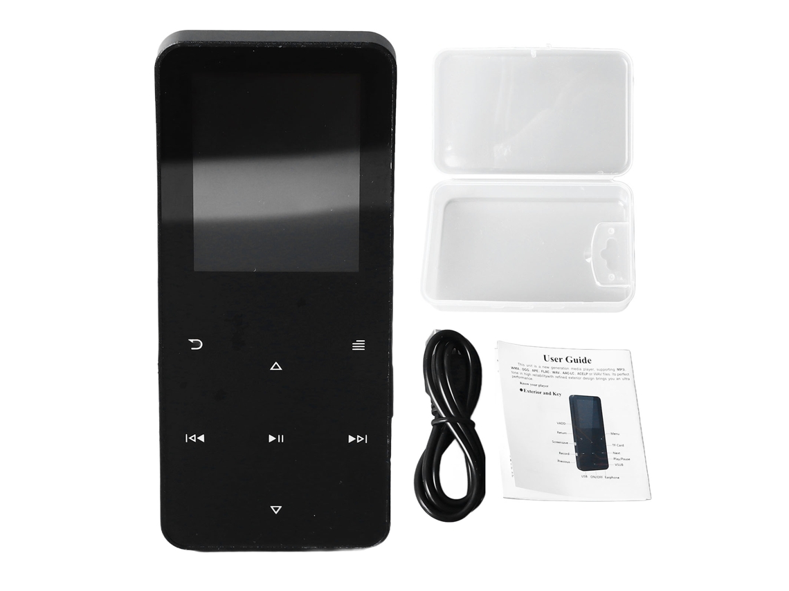 Reprodutor Mp3 Portátil LAXISCREED Preto Bluetooth
