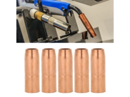 Conjunto De 5 Bocais De Mig Para Solda Com Gás Compatíveis Com Miller M25/m40, Marca Laxiscreed