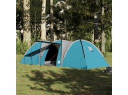 Vidaxl Tenda Familiar Em Cúpula Para 8 Pessoas Impermeável Azul