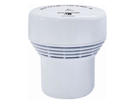 Aerador de tubo Novanetus Hypair Balance DN 50, válvula de ventilação para instalações sanitárias