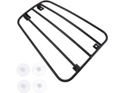 Suporte De Tanque Com Ventosa Para Motocicleta, Prateleira De Armazenamento, Bagageiro, Fácil De Instalar, Preto