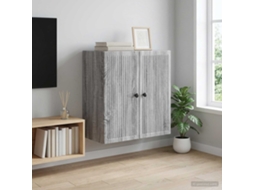 Vidaxl Armário De Parede Sonoma Cinzento 59 X 31 X 60 Cm