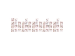 50 Folhas De Adesivos De Agenda Retrô Rosa Com Flores Para Diário, Planner E Scrapbooking