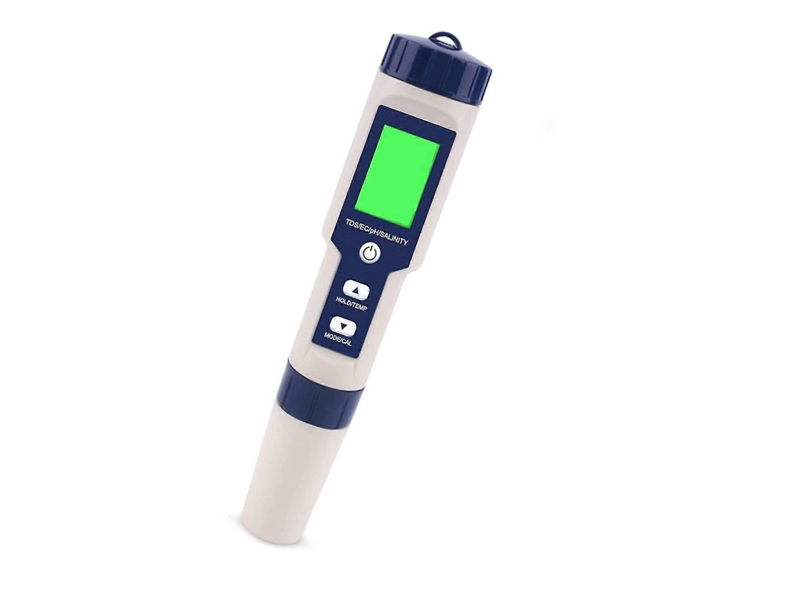 Medidor de Ph 5 em 1 para Tds, Salinidade e Temperatura | AQUAFORGE