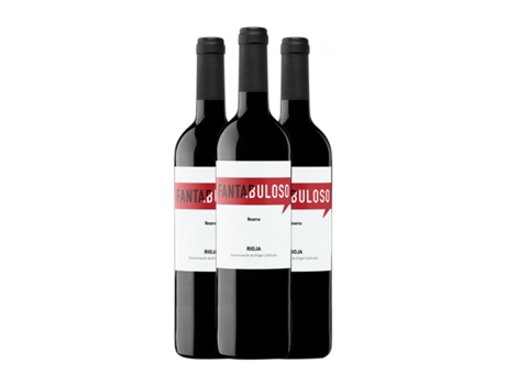 Vinho FANTABULOSO Fantabuloso Rioja Reserva (0.75 L - 3 Unidades)