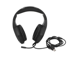 Fone de Ouvido com Fio com Microfone Luz Rgb EOOCOO