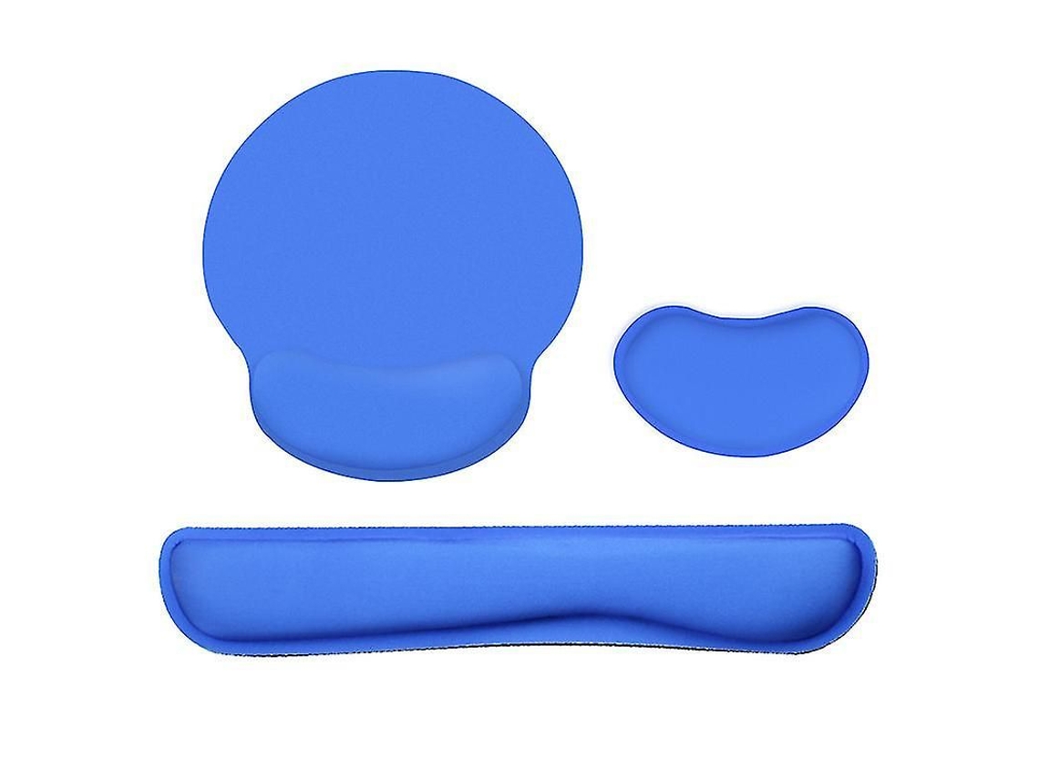Conjunto De Apoio Para Pulso De Teclado E Mouse Com Espuma Viscoelástica