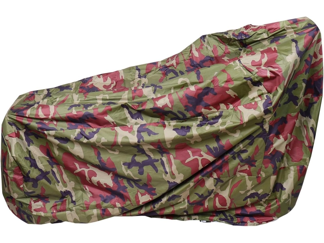 Lona Protetora Impermeável Tamanho Xl, Capa À Prova De Chuva E Poeira, Camuflada.