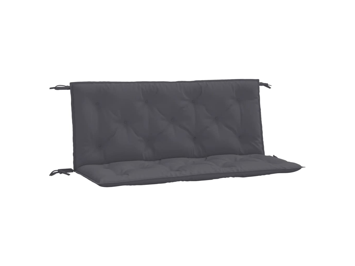 Garden Bench Cushion, Garden Bench Cushions Vidaxl Antracite Tecido (120 X 50 X 7 Cm)