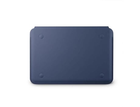 Estojo De Couro Epico Para Macbook Air 15 Azul Escuro