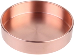 Bandeja De Joias Em Cobre Puro Estilo Nórdico, 14 Cm, Para Organização E Armazenamento No Escritório.