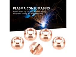 Laxiscreed Proteção Para Plasma Cutter Com Tampa De Consumos Duráveis - Alta Proteção E Durabilidade