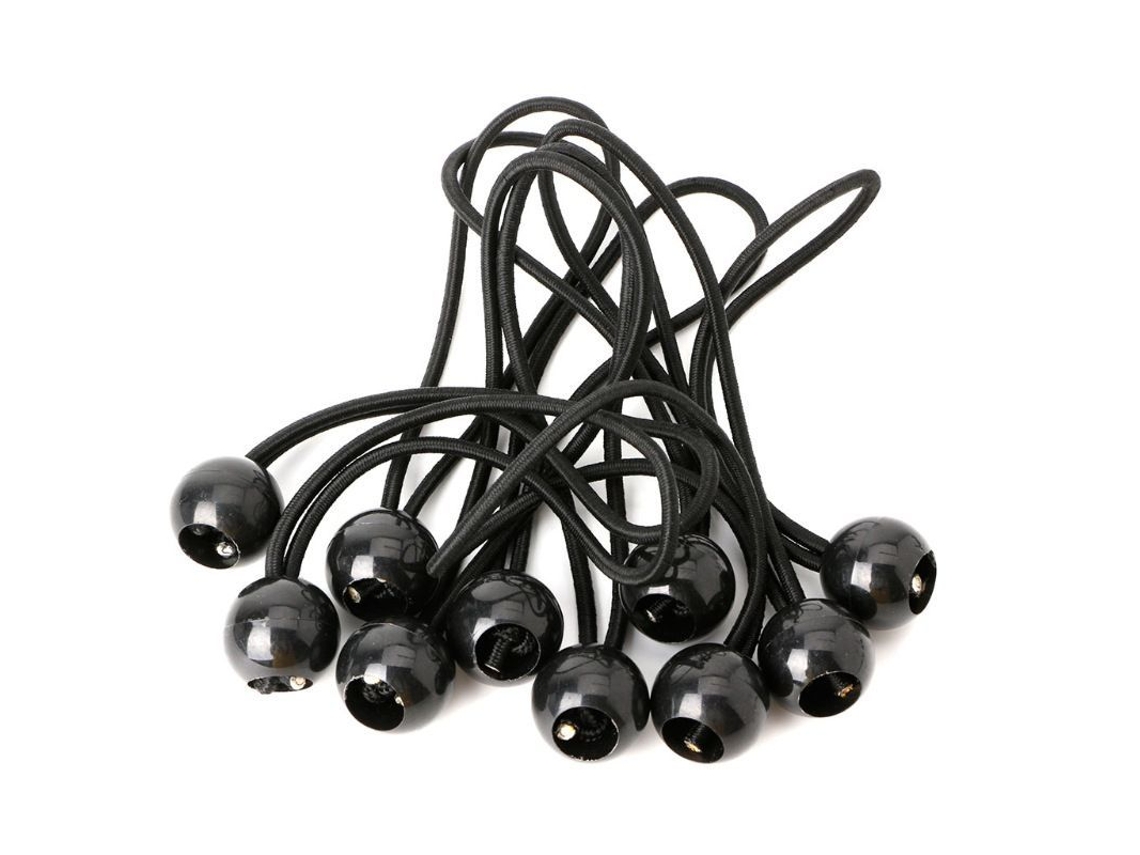 30 Cordas Elásticas, Tensores Para Toldos, Arnés Extensível (200mm) Resistente E Fácil De Usar