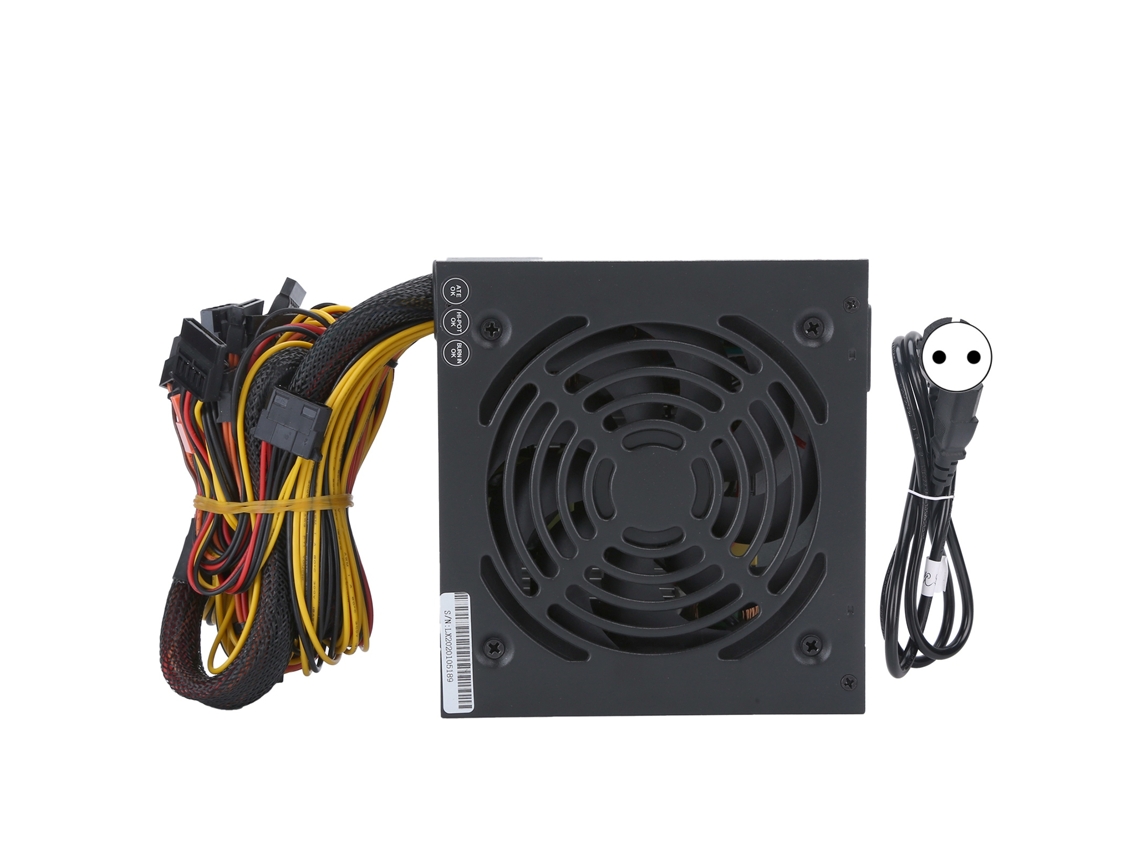 Fonte De Alimentação Para Computador 600w Acessórios De Desktop Ventilador Silencioso 115/atx 24-pino