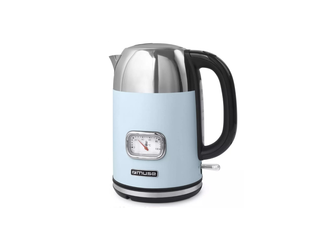Chaleira Elétrica Sem Fio 1,7 L 2200 L Azul Ms 020vb MUSE