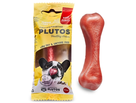 Osso Comestível PLUTOSde Vaca para Cão Plutos (Tamanho: Pequeno)