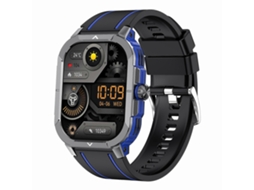 Relógio Inteligente Esportivo Lemfo Hk56 De 2,06 Polegadas Com Bluetooth 5.3 E Classificação Ip68, Compatível Com Notificações De Chamadas E Mensagens
