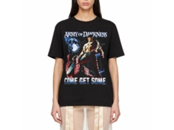 Rockinstone Army Of Darkness Movie Army Of Darkness Movie Get Some Lightning Black Adult T-shirt Size:xxl
