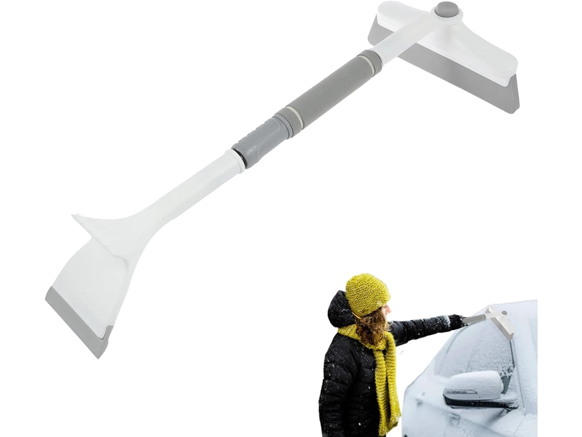Vassoura De Neve Com Raspadores De Gelo, Ferramenta Para Descongelar Para-brisas E Janelas