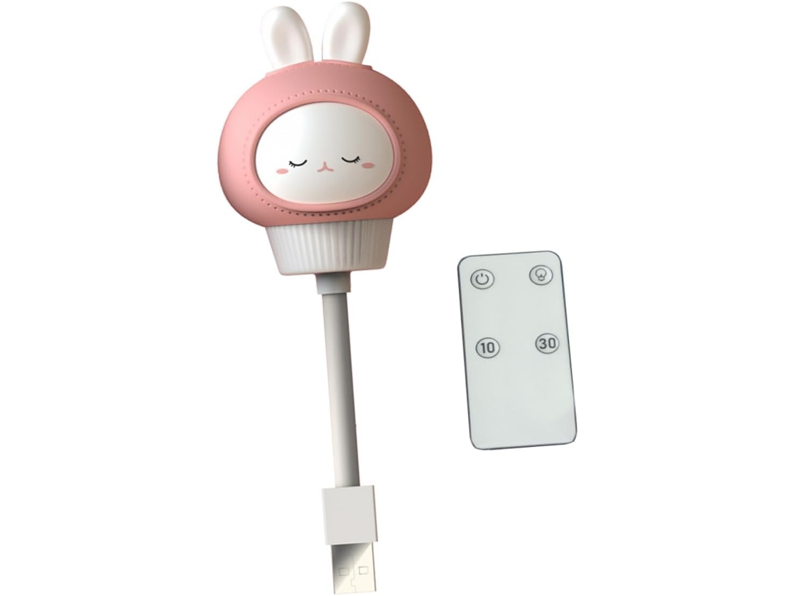 Luminária Noturna Coelho Uonlytech Para Quartos De Meninos E Meninas,