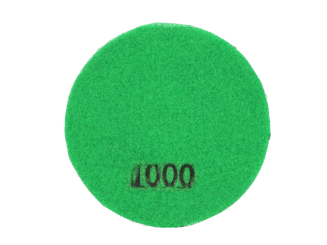 1 Peça Disco De Lixa Diamantada Úmida 100mm 4 Polegadas Para Granito Mármore Concreto Polido (1000)