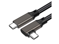 Cabo Vr Angulado, Cabo De Dados Tipo C, Revestimento Em Alumínio, Projeção Em Tela 4k, Usb 3.2, Cabo Para Jogos Oculus Quest 2 Brilvibera