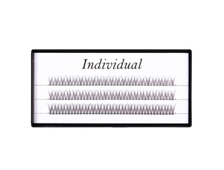 Professional V Type Volume Lash Clusters 0.10mm C Curl Multi Length Set Individual (8mm, 10mm, 12mm)