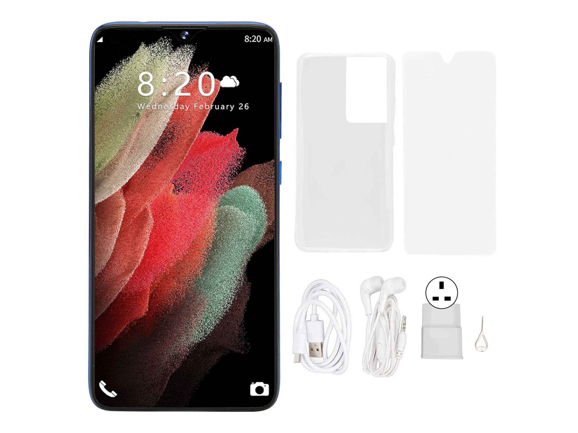 Laxiscreed Smartphone Android 11 Desbloqueado 6.1" Ips 128gb Para Uso Fácil E Rápido