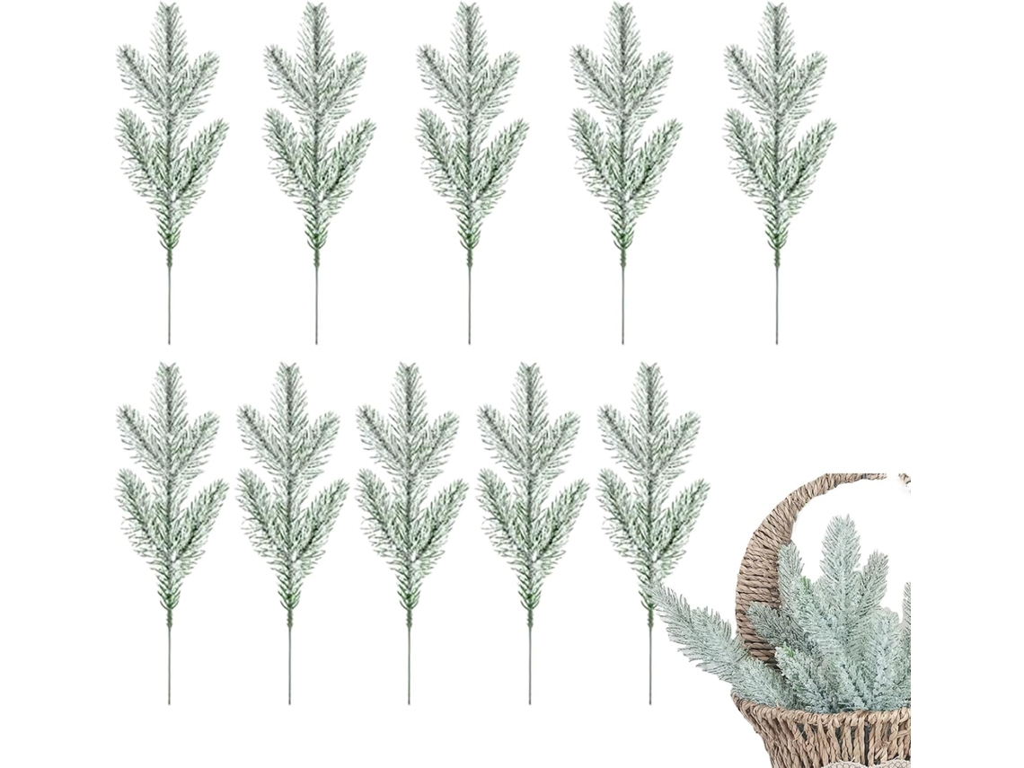 Galhos De Pinheiro Artificiais Decorativos Para Festas E Decoração De Casa |