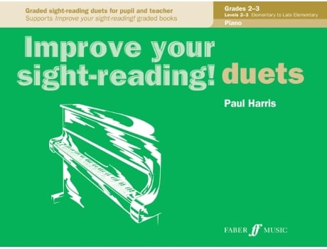 Livro Improve your sight-reading! Piano Duets Grades 2-3 de Paul Harris (Alemão)