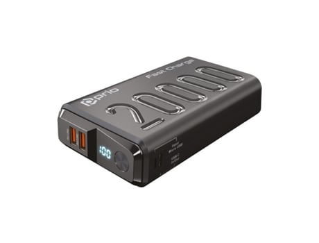 PRIO Powerbank Fast Charge 22.5 W Scp/20 W Pd/ Qc3.0 20.000 Mah Preto