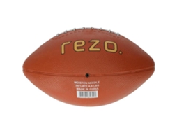 Bola De Futebol Americano Rezo Borracha Tamanho 6 Marrom Resistente E Versátil Aucune