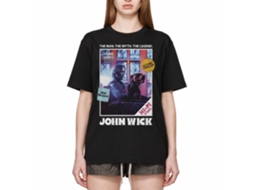 Rockinstone John Wick Vhs Cover Black Adult T-shirt Size:s