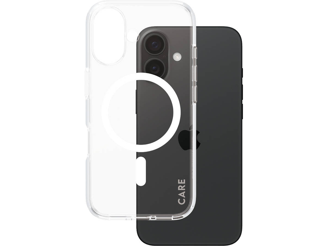 Capa PANZERGLASS Care iPhone 16 (Transparente)