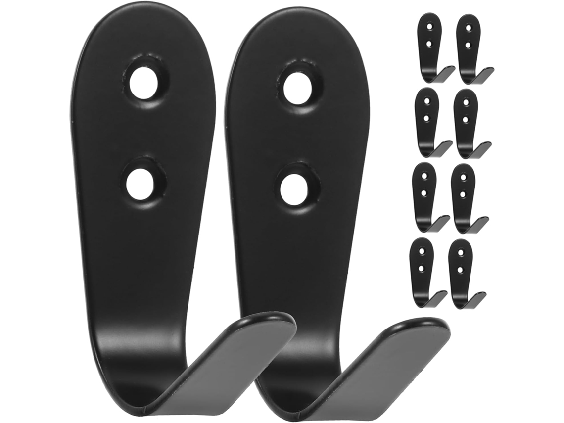 Conjunto De 12 Ganchos Parede Para Roupas, Metal Pendurar Roupas Na Do