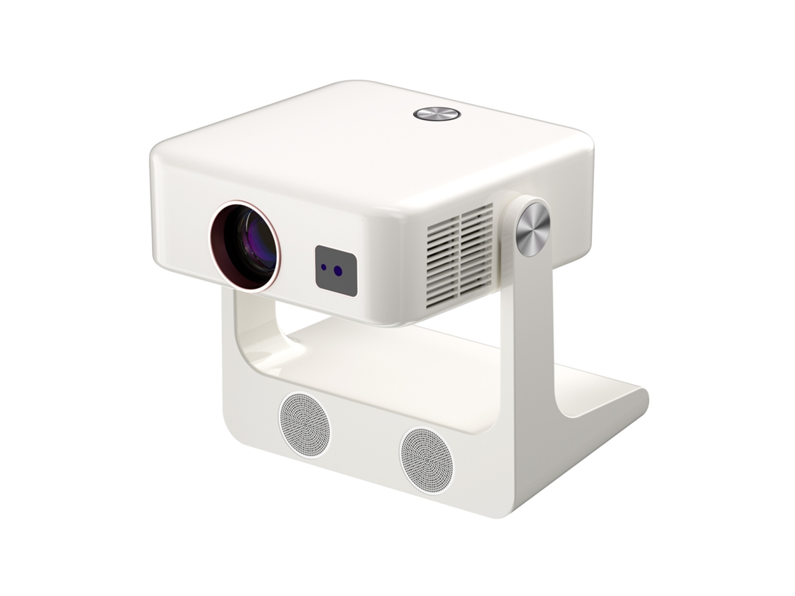 Projetor inteligente 4K para ambientes externos com Wi-Fi 6 e Bluetooth, mais de 10.000 aplicativos, projetor doméstico portátil CXC