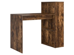 Conjunto 1 Mesa De Escritório Em Casa Vidaxl Castanho Derivados De Madeira (108 X 55 X 103.5 Cm)