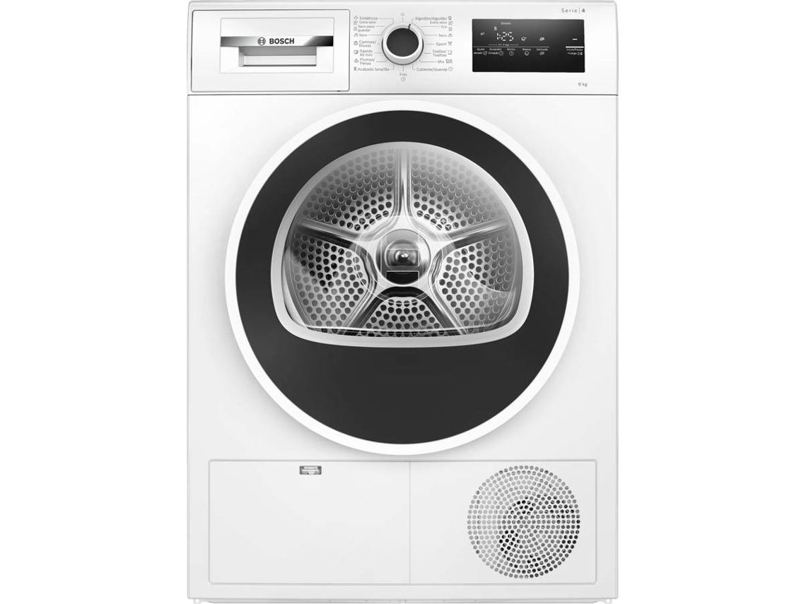 Máquina de Secar Roupa BOSCH WTR83200ES (Outlet Grade C - 8 kg - Bomba de Calor - Branco)