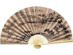 Ventilador De Parede Gigante - Tamanho Extra Grande 90x160cm, Estética Tradicional Chinesa