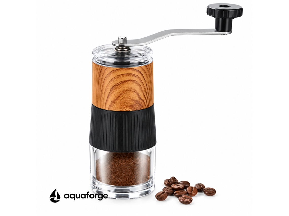 Moinho Manual De Café Aquaforge Com Mó Cerâmica Para Café