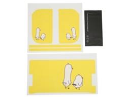 Adesivos Console LAXISCREED Pato Amarelo Steam Deck