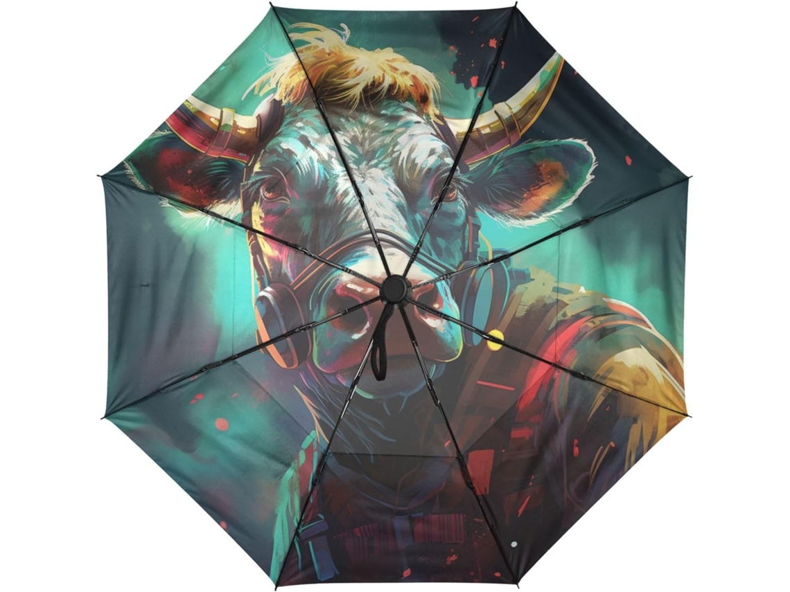 Guarda Chuva de Viagem Automático Cool Cow Space S/MARCA