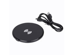 Carregador Sem Fio Base Transmissora Universal de Carregamento Sem Fio em Disco Ultra Fino EOOCOO (design Ultra Fino, Carregamento Sem Fio)