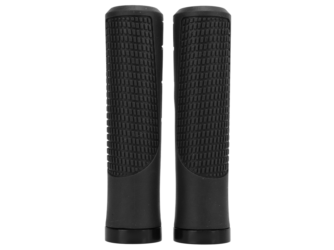 Mali 2 Pcs Grip de Guidão de Bicicleta de Borracha Antiderrapante Anti Choque para Mountain Bike Preto