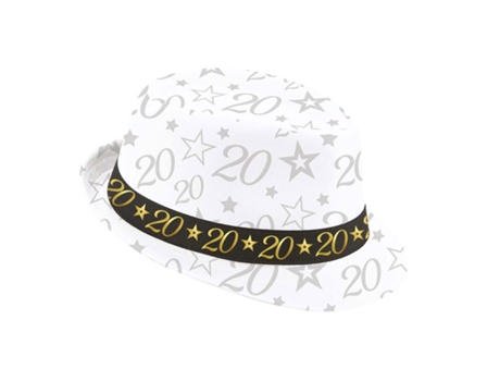 Chapéus GUIRCA Gangster Branco 20 Anos