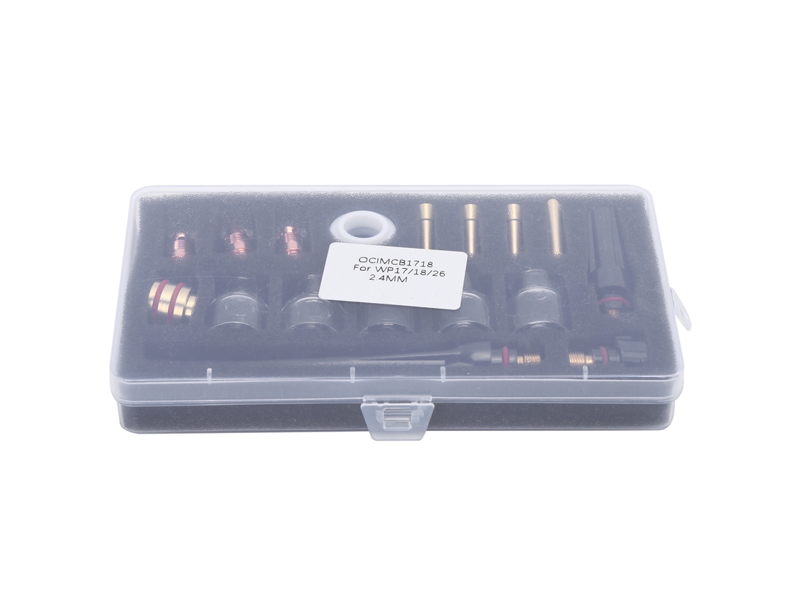 Kit De Acessórios Para Soplete De Soldadura: Copas De Vidro, Bicos E Consumíveis Para Wp-17/18/26