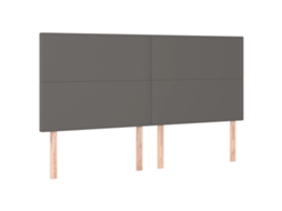 Headboard, Headboards Vidaxl Cinzeto Couro Artificial (160 Cm)