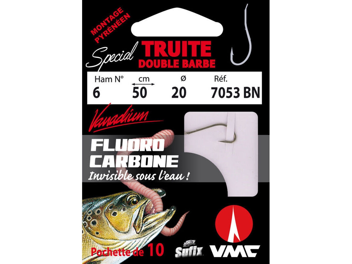 Gancho WATERQUEEN Double Barbe 7053Bn