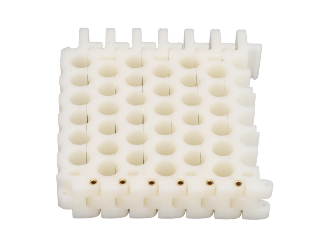 Organizador de Cabos 9mm Pente Furo 6x6 para Cat5 Cat6 Cat7 Rede | S/MARCA