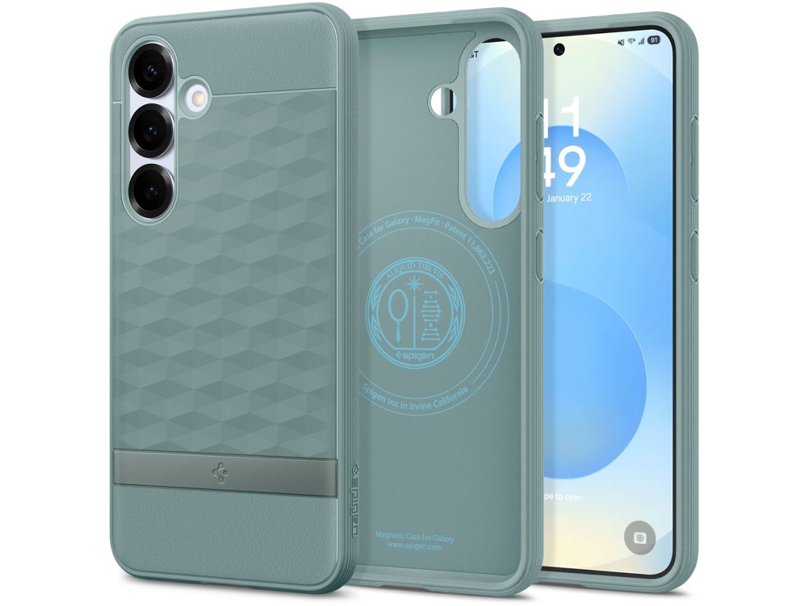 Capa Spigen Parallax Para Samsung Galaxy S25 Plus Magnética Com Proteção